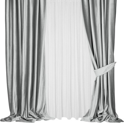 

Комплект штор, Velvet 150x260 + Гардина Вуаль 300х260