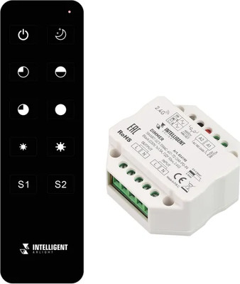 

Диммер, Intelligent SMART-SET-TRIAC-601-72-DIM-PD-IN Black / 036190