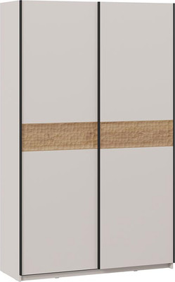 Шкаф-купе ТриЯ Оскар Скания Т2 1400 / 268629 (ручка черная/кашемир/кашемир/дуб тортугга) - 