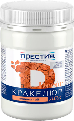 Лак ПРЕСТИЖ Кракелюр (220г, бесцветный) - 