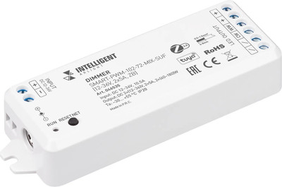 

Диммер для светодиодной ленты, Intelligent SMART-PWM-102-72-MIX-SUF / 046535