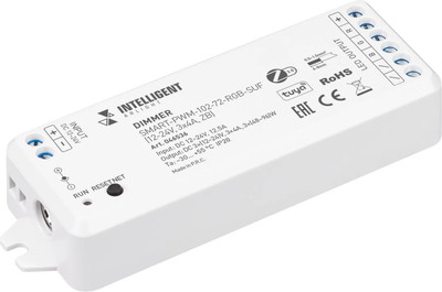 

Диммер для светодиодной ленты, Intelligent SMART-PWM-102-72-RGB-SUF / 046536