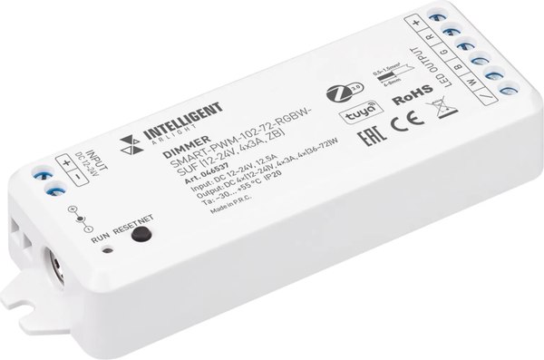 Диммер для светодиодной ленты Arlight Intelligent SMART-PWM-102-72-RGBW-SUF / 046537