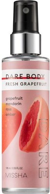

Спрей для тела, Парфюмированный Dare Body Mist Fresh Grapefruit