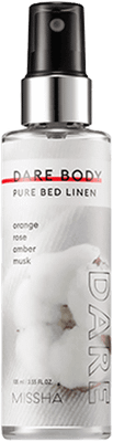 Спрей для тела Missha Парфюмированный Dare Body Mist Pure Bed Linen (105мл) -
