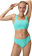Купальник для плавания Speedo Textured Deep U-Back Bikinis 8-00387516243 (р.36, бирюзовый) - 