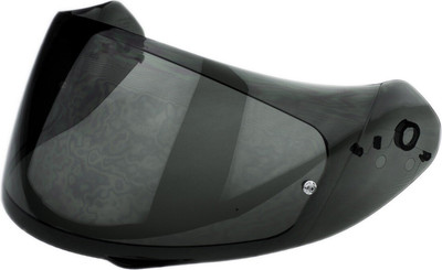 Визор для мотошлема Scorpion Exo Dark Smoke Ellip-tec Maxvision KDF14-3 Ece 22-06 (черный/затемненный) - 