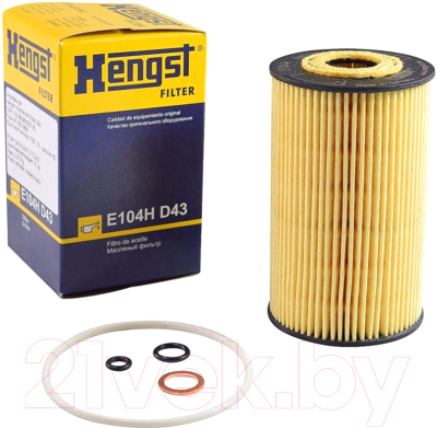 Масляный фильтр Hengst E104HD43