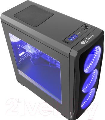 Корпус для компьютера GENESIS Titan 750 Blue Midi / NPC-1126