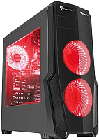 

Корпус для компьютера GENESIS, Titan 800 Red Midi / NPC-1128