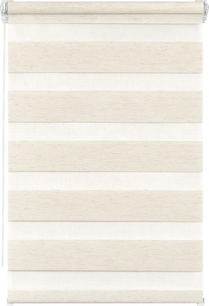 Рулонная штора Lm Decor Грация ДН LB 10-09 38x160 (белый лен)
