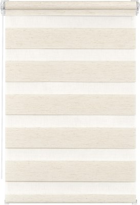 Рулонная штора Lm Decor Грация ДН LB 10-09 64x215 (белый лен) - 