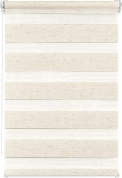 Рулонная штора Lm Decor Грация ДН LB 10-09 85x160 (белый лен)