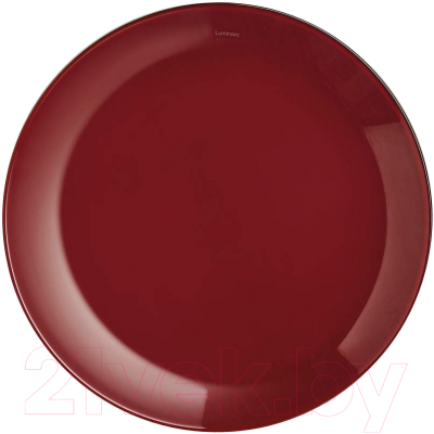Тарелка столовая обеденная Luminarc Arty Bordeaux P1002