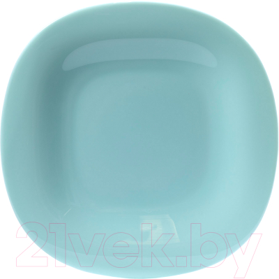 Тарелка столовая обеденная Luminarc Carine light turquoise P4127