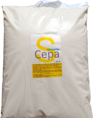 Удобрение Фертиз Сера гранулированная / 4815629000418 (15кг, пакет) - 