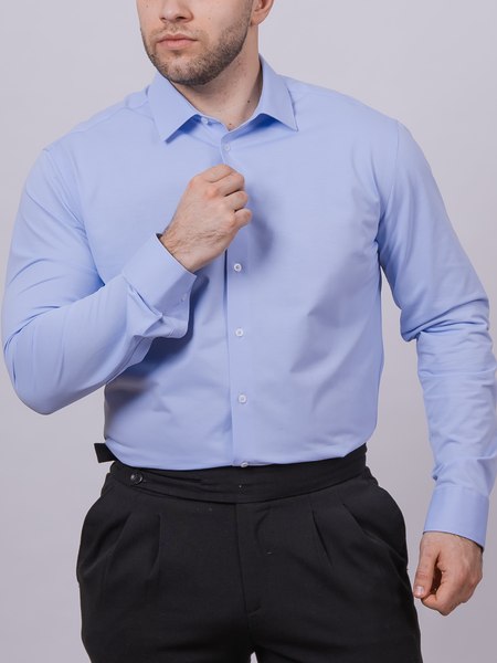 Рубашка NADEX 01-088511/234-25 (р.170/176-100-41, голубой)