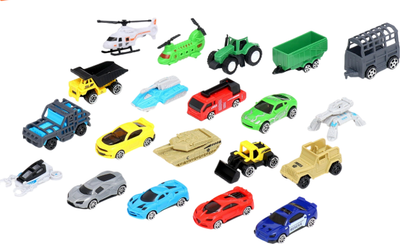 Набор игрушечной техники Sima-Land Рейсер P911-A / 10417959 (20шт) - 