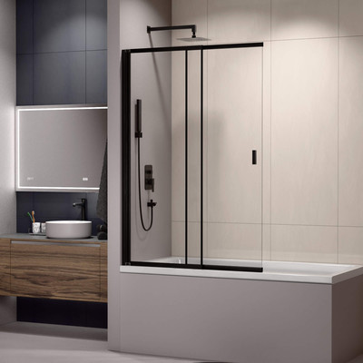 

Стеклянная шторка для ванны, SC-40B / 03114010-14