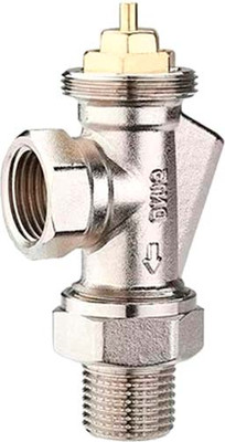 

Клапан термостатический, Осевой 1/2 с преднастройкой / ТК-O