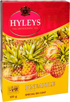Чай листовой Hyleys Ананас черный (100г) - 