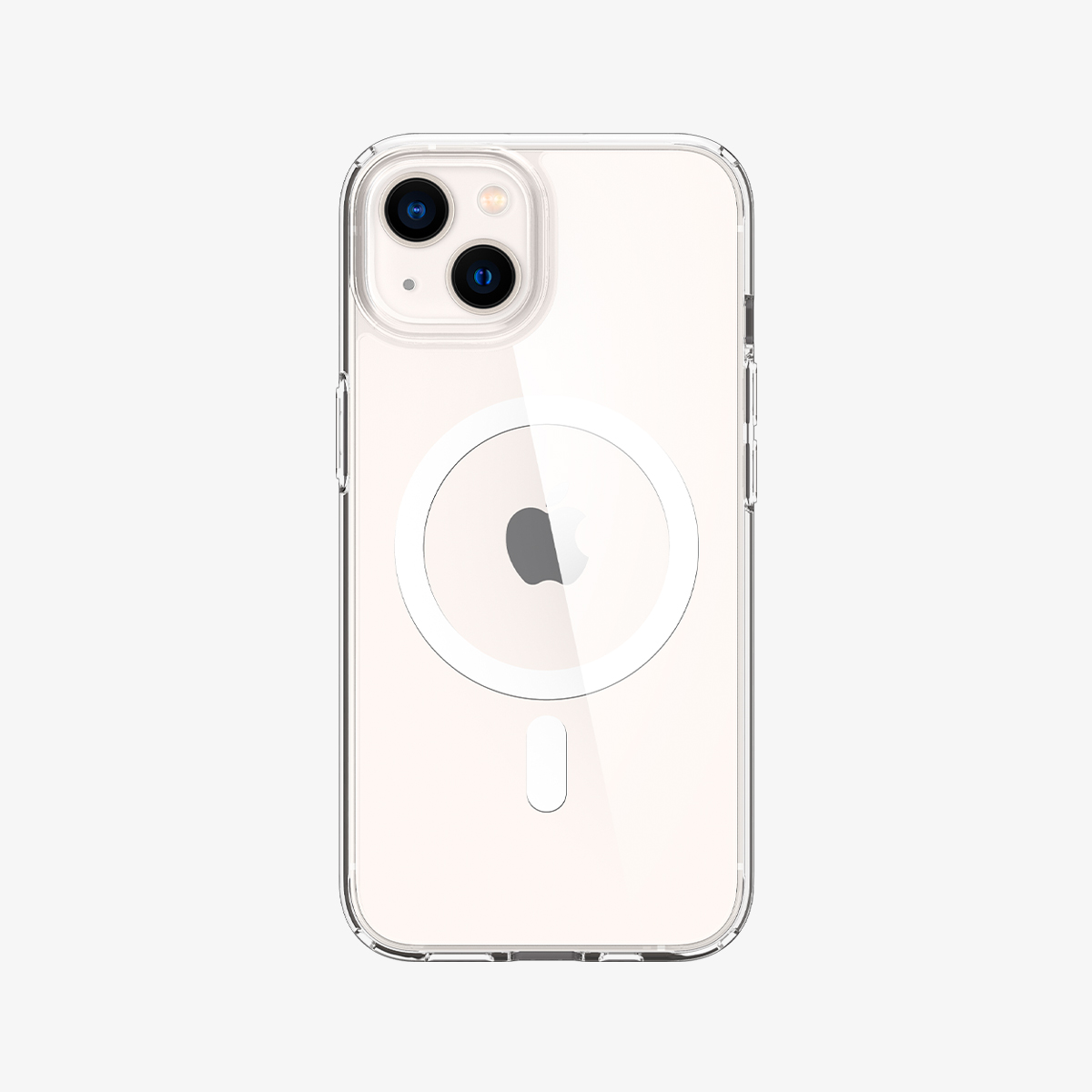 Чехол-накладка Spigen Ultra Hybrid Mag Magsafe для iPhone 13 / ACS03528 (белый) — фото 6