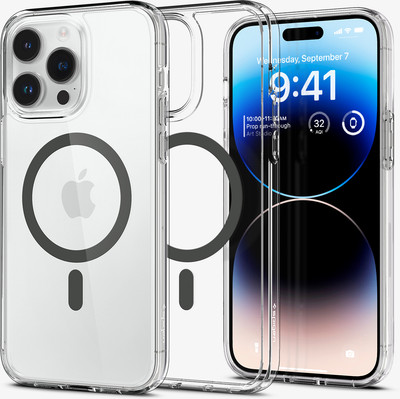 Чехол-накладка Spigen Ultra Hybrid Mag Magsafe для iPhone 14 Pro / ACS04970 (Pro Graphite) -