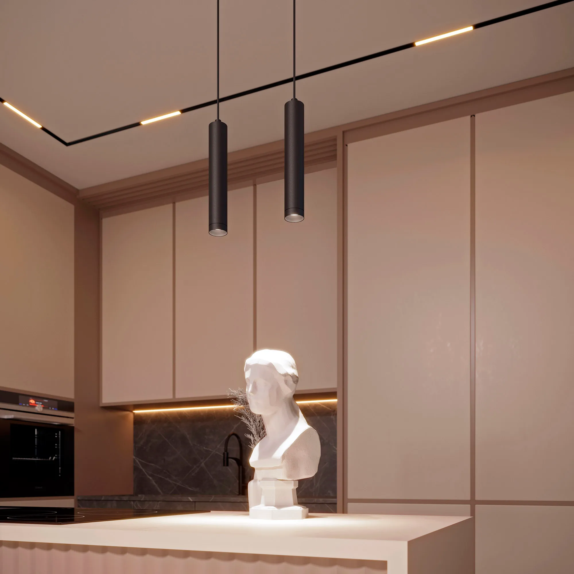 Трековый светильник Arlight MAG-ORIENT-SPOT-HANG-R45-12W Day4000 BK 24deg / 035711 — фото 5