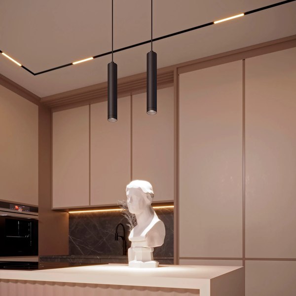 Трековый светильник Arlight MAG-ORIENT-SPOT-HANG-R45-12W Warm3000 BK 24deg / 035714