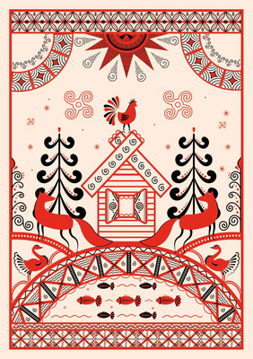 

Записная книжка, Жили-были. Мезенская роспись Лиса / 9785042130939