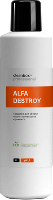 

Средство для очистки после ремонта, Professional Alfa DeStroy