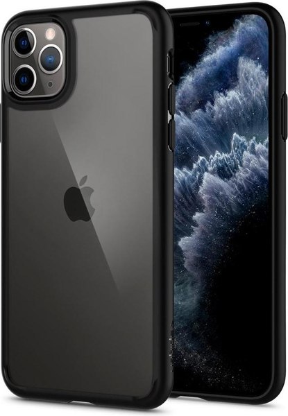 Чехол-накладка Spigen Ultra Hybrid для iPhone 11 Pro Max  / 075CS27136 (Matte Black)