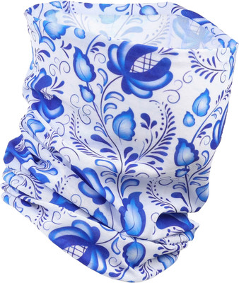 Бафф Sima-Land Гжель / 9954075 (белый/синий) -