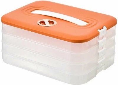 Контейнер Classmark 4 яруса (коралловый) - 