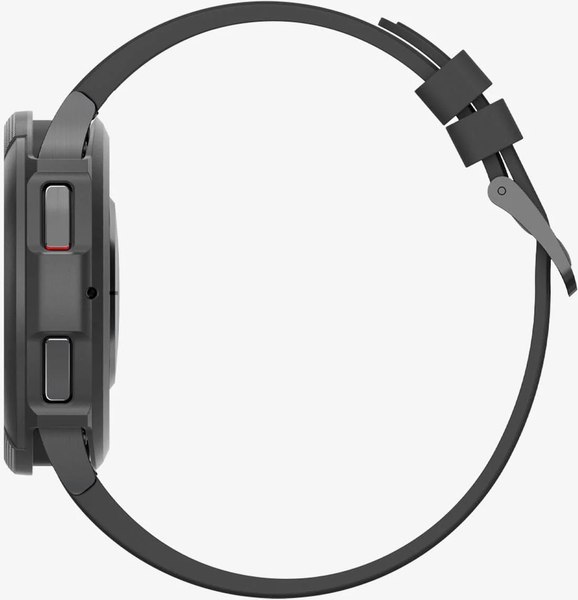 Защитный чехол для умных часов Spigen Liquid Air для Samsung Galaxy Watch 6 Classic 43мм / ACS06395 (Matte Black)