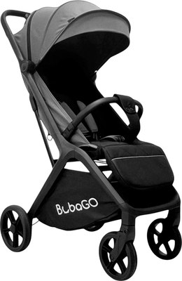 Детская прогулочная коляска Bubago Luna / BG 154-3 (темно-серый) - 