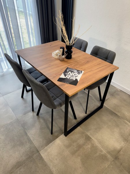 Купить Обеденный стол Notta Лиман 120/160x80 / 619210 в Слуцке
