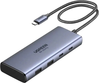 Док-станция для ноутбука Ugreen CM498 / 45379 (серый космос) - 