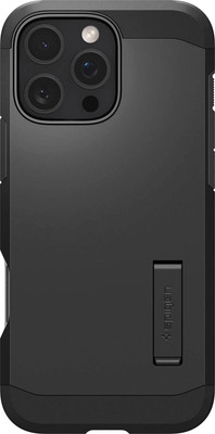 Чехол-накладка Spigen Tough Armor Mag Magsafe для iPhone 16 Pro / ACS08146 (Black) -