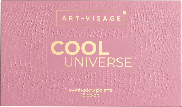 Палетка теней для век Art-Visage Cool Universe (18 тонов)