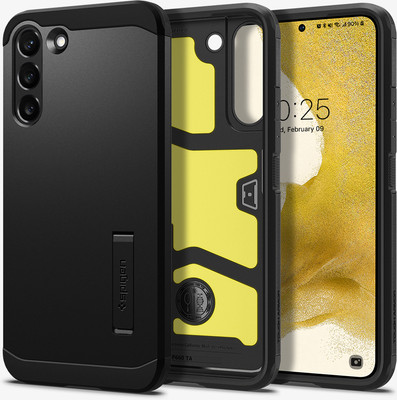 Чехол-накладка Spigen Tough Armor для Galaxy S22 / ACS03991 (черный) -