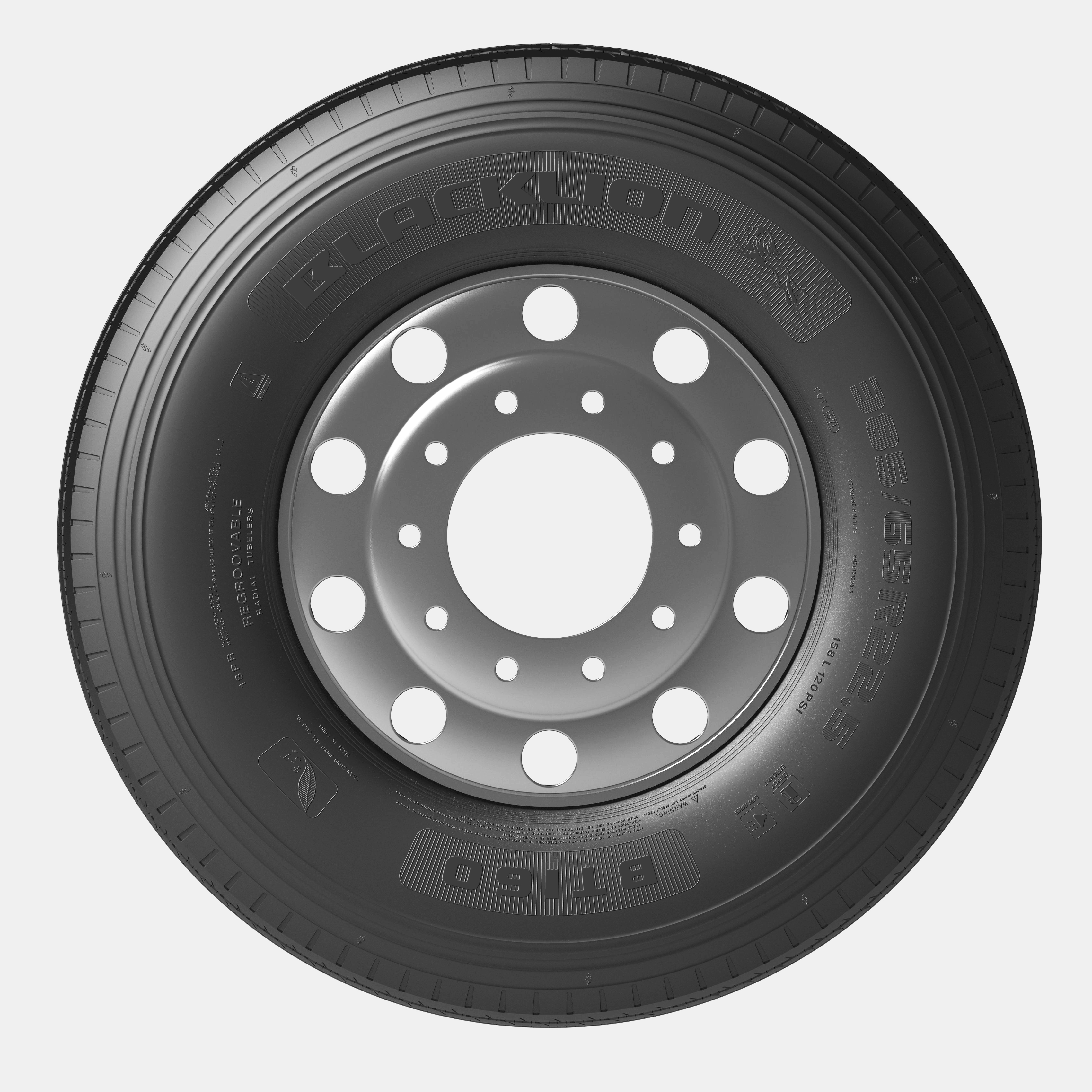 Грузовая шина Blacklion BT160 Steer 385/65R22.5 164K TL — фото 3