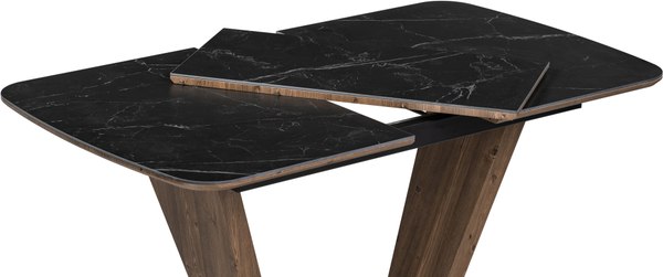 Купить Обеденный стол Woodville Петир 120-160х80х75 / 532377 в Барановичах