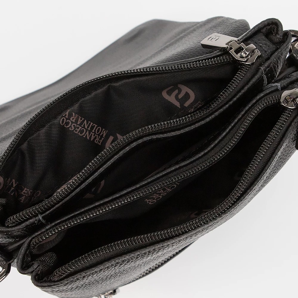 Сумка Francesco Molinary 356-QGP028-4-BLK (черный) — фото 3