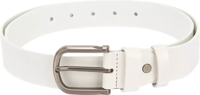 Ремень женский Poshete 571-2501B-M-WHT (белый) - 