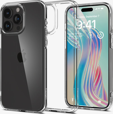 Чехол-накладка Spigen Ultra Hybrid для iPhone 15 Pro Max / ACS06565 (Crystal Clear) -