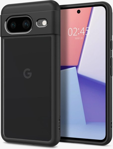 Чехол-накладка Spigen Ultra Hybrid для Google Pixel 8 / ACS06280 (Matte Black)