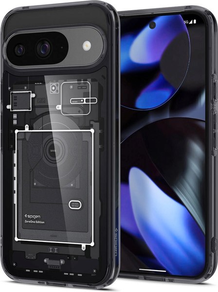 Чехол-накладка Spigen Ultra Hybrid для Google Pixel 9/9 Pro / ACS07688 (Zero One)