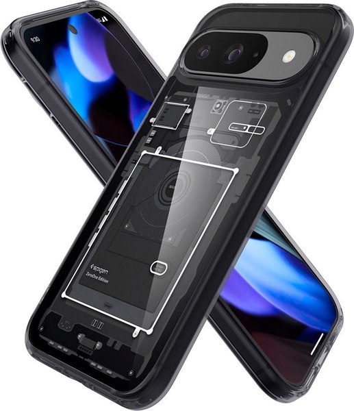 Чехол-накладка Spigen Ultra Hybrid для Google Pixel 9/9 Pro / ACS07688 (Zero One)