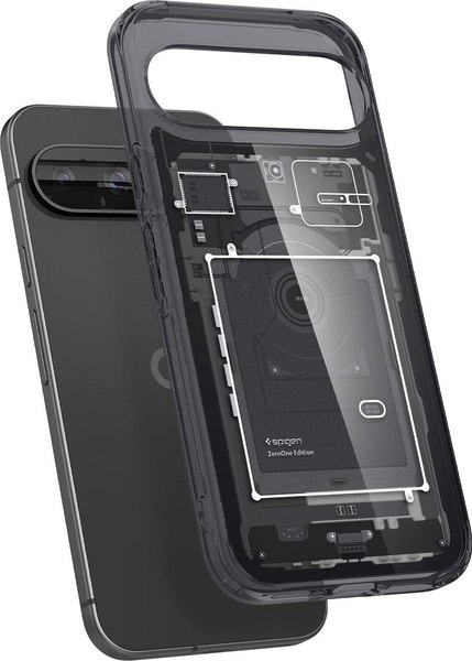 Чехол-накладка Spigen Ultra Hybrid для Google Pixel 9/9 Pro / ACS07688 (Zero One)